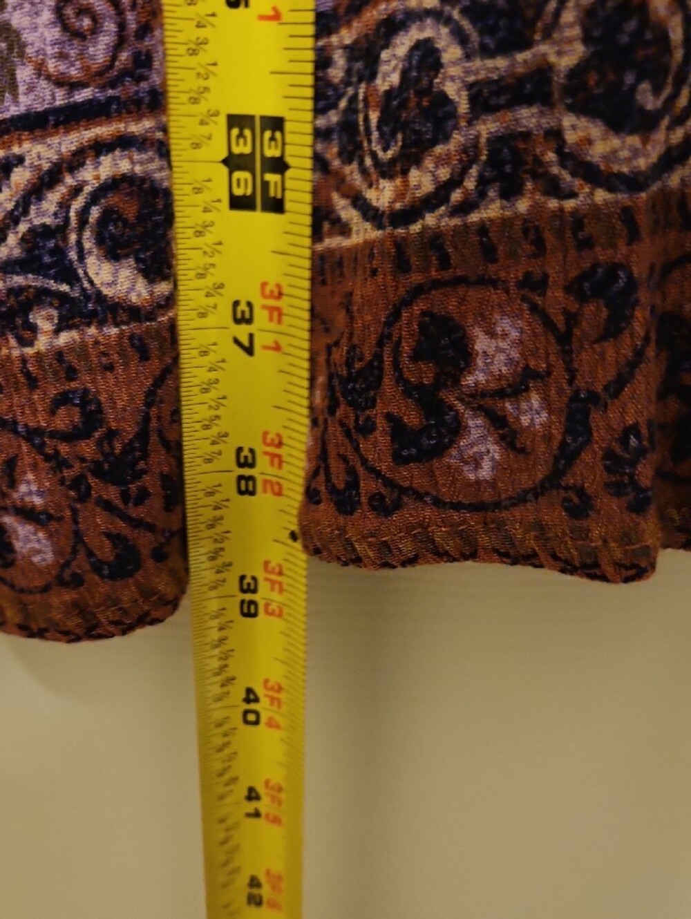 Knox Rose Brown/Rust Dress, Large - Picture 7 of 10